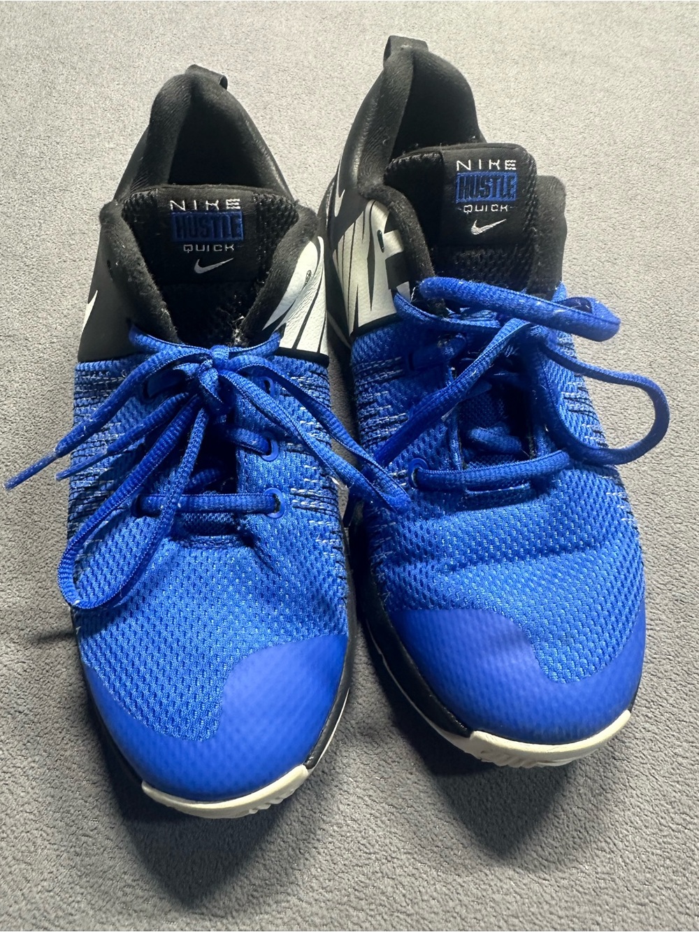 Nike Kids Blue and Black Athletic Sneakers